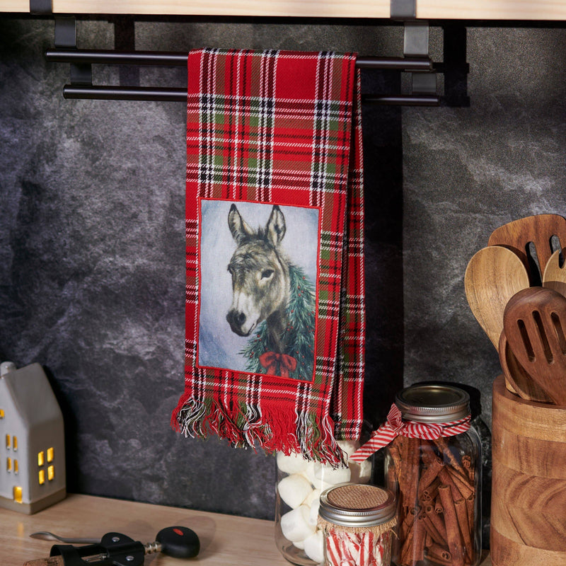 Christmas Donkey Kitchen Towel