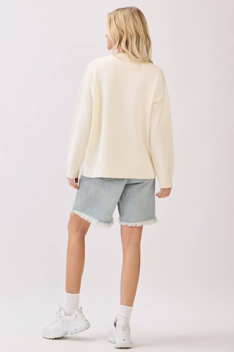 Cowboy Boot Knit Sweater