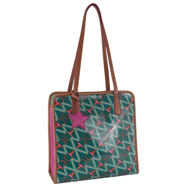 Catchfly Jelly Tote Snaffle Bit Print