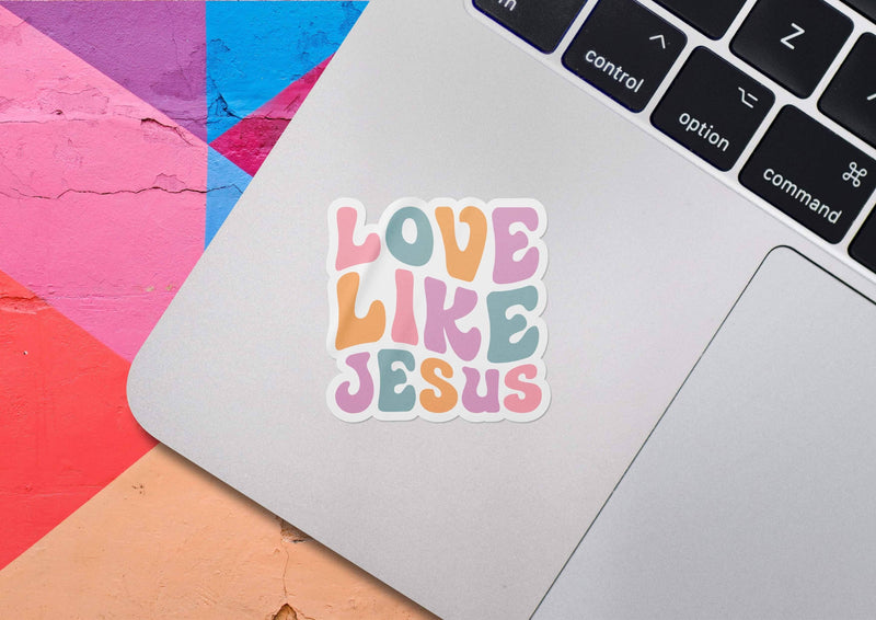 Love Like Jesus Vinyl Sticker