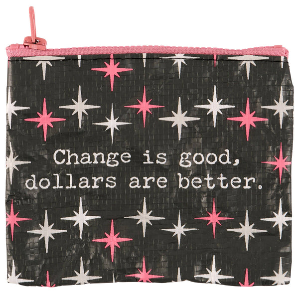 Change Is Good Zipper Wallet