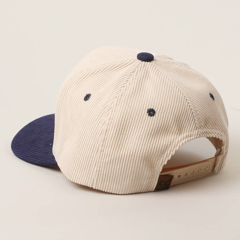 MAKIN' COWBOYS CRY Corduroy Trucker Hat: BROWN / One Size