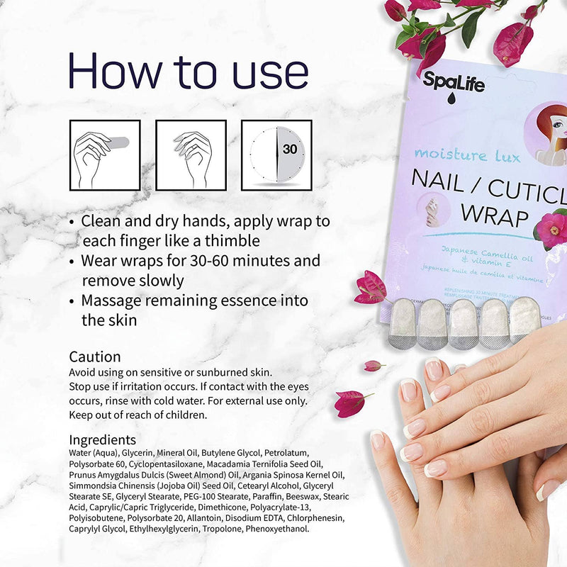 Moisture Lux Nail/Cuticle Mask Japanese Camellia & Vitamin E – Rockin A ...