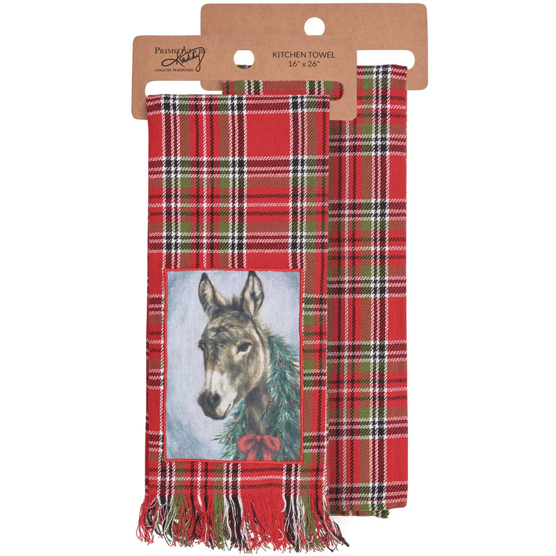 Christmas Donkey Kitchen Towel