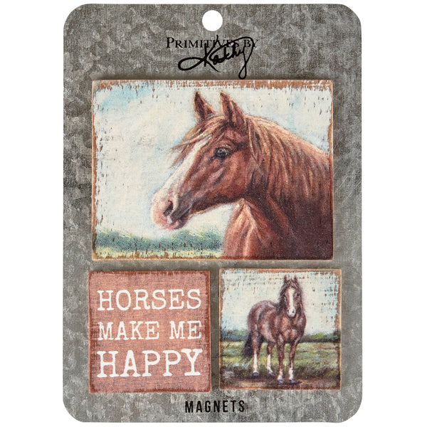 Horse Magnet Set