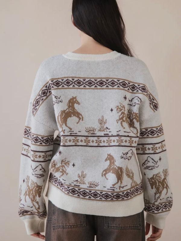 The Wild Mustang Sweater
