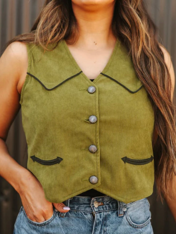 Coyote Ridge Vest in Verde
