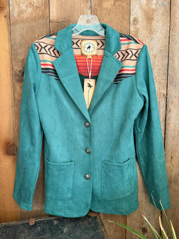 Teal Scottsdale Blazer