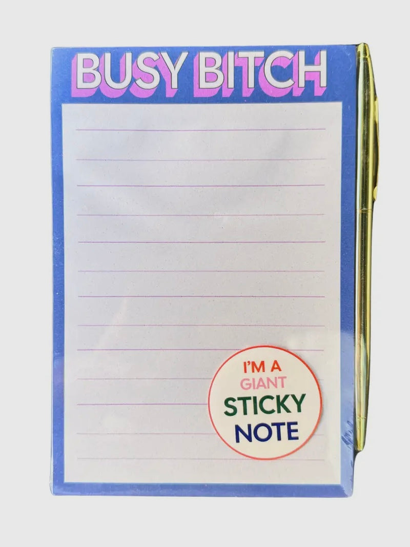 Busy Bitch Notepad