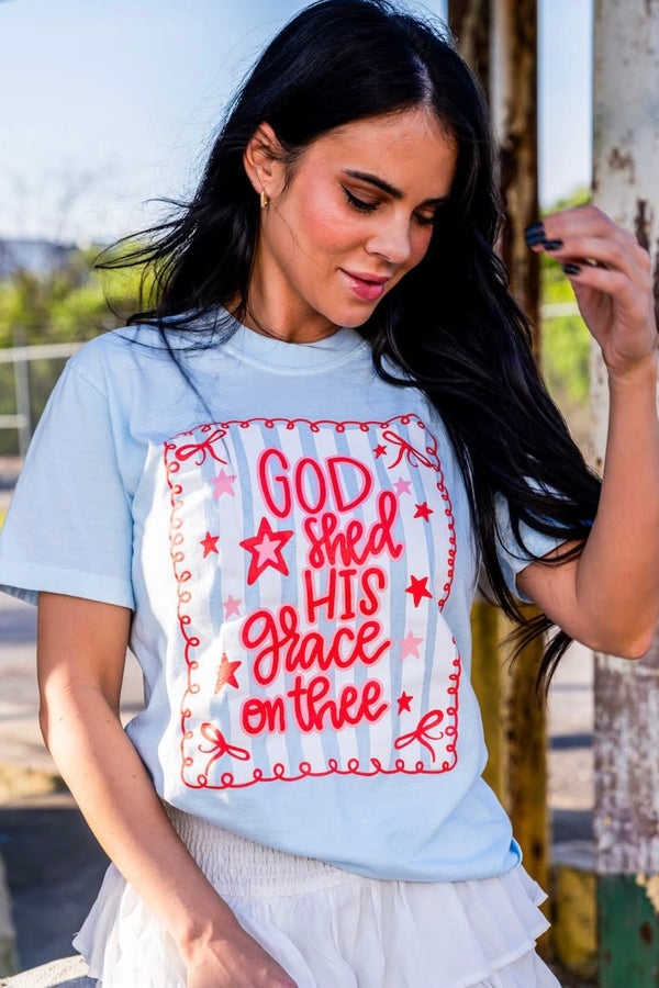God Shed His Grace On Thee graphic tee