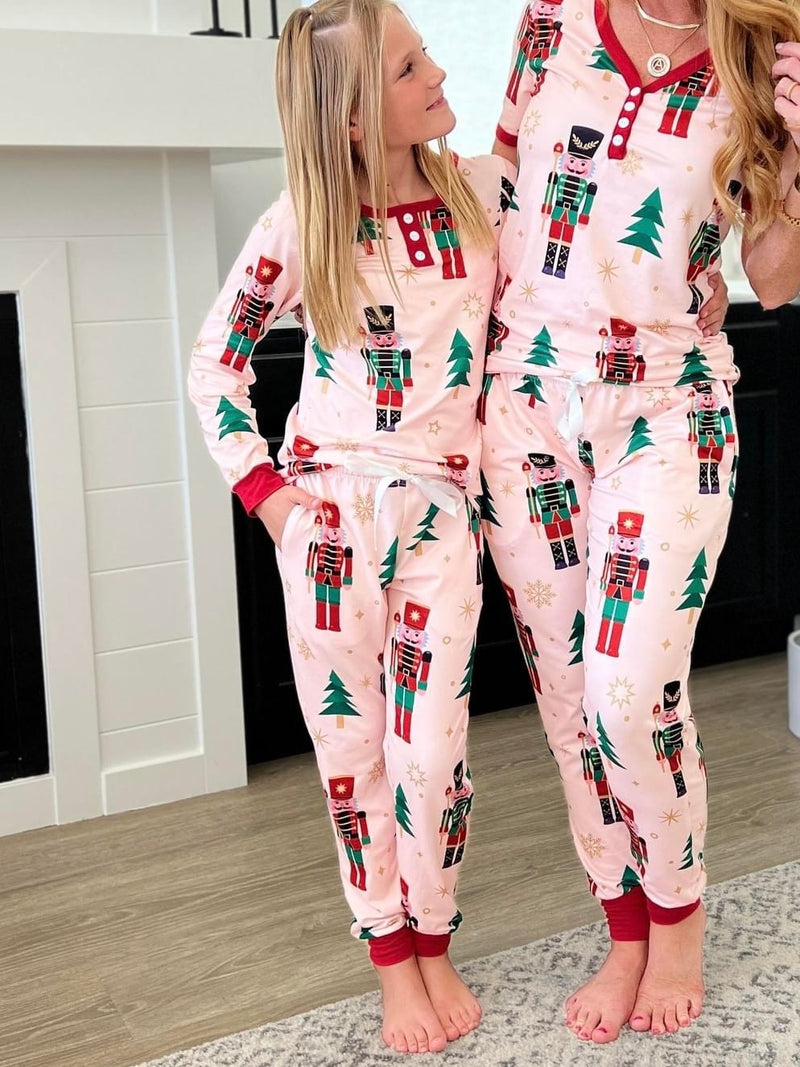 Shirley & Stone KIDS / GIRLS Nutcracker long sleeve pajamas