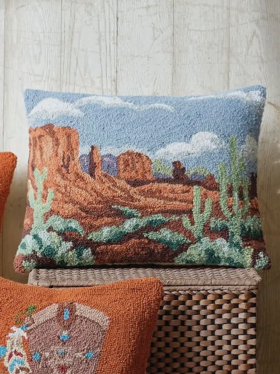Southwestern Scene Hook Pillow