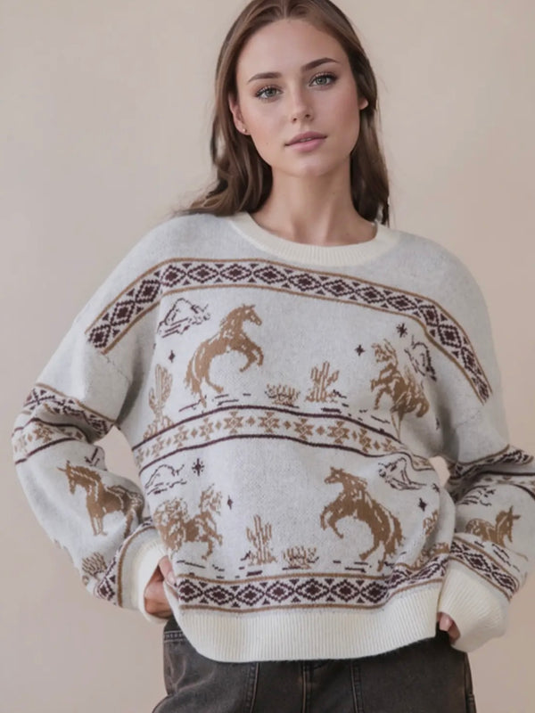 The Wild Mustang Sweater