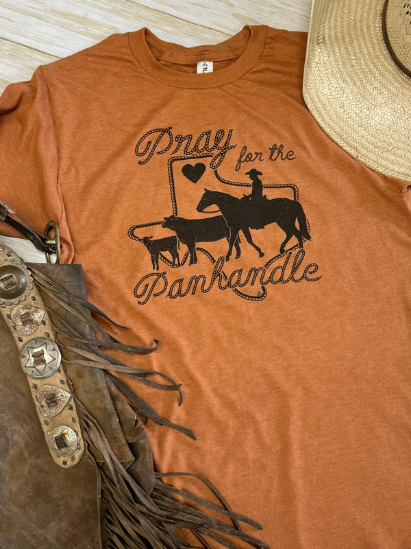 Pray for the Panhandle fundraiser t-shirt for Texas Wildfires