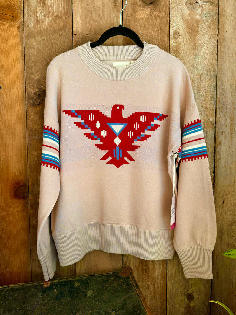 Cotton & Rye Tempe Thunderbird Sweater