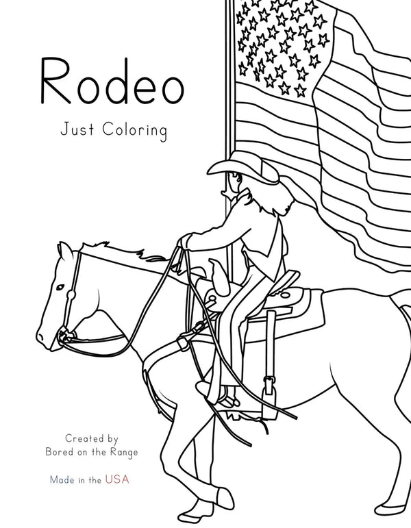 Rodeo Just Coloring is
