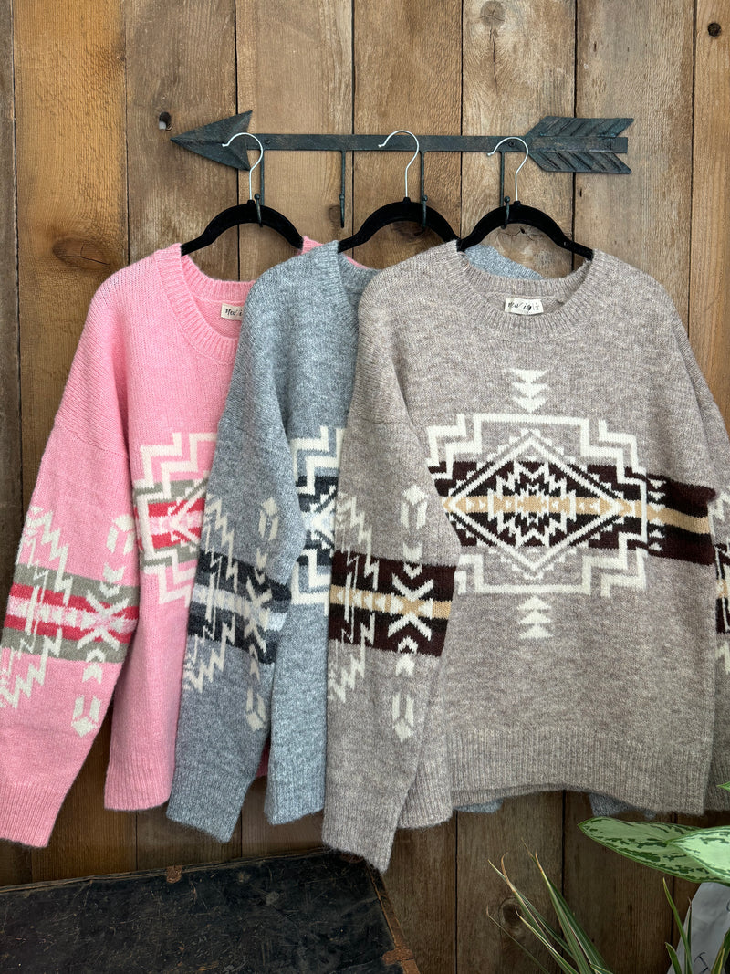 Wyoming Winter Sweater *3 colors*