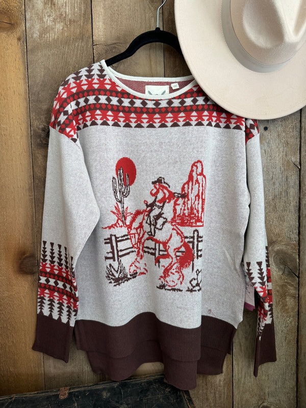 Cotton & Rye Vintage Cowgirl sweater