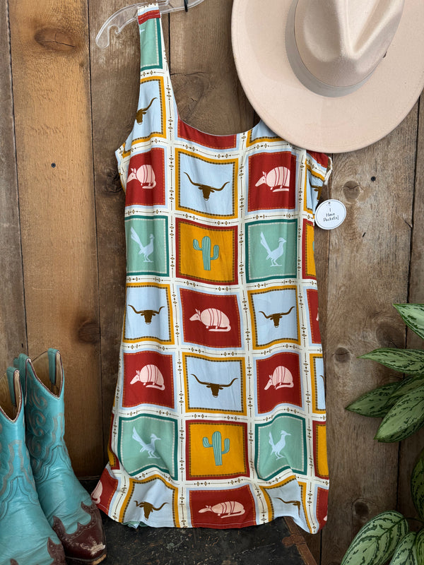Cotton & Rye Western Critter sundress