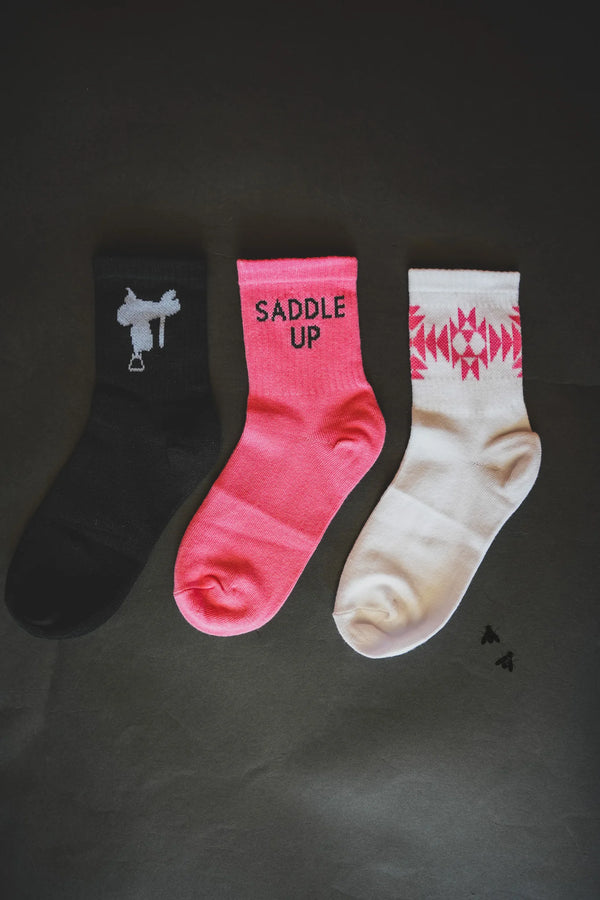 Sock Em Silly Socks  *3Pair*