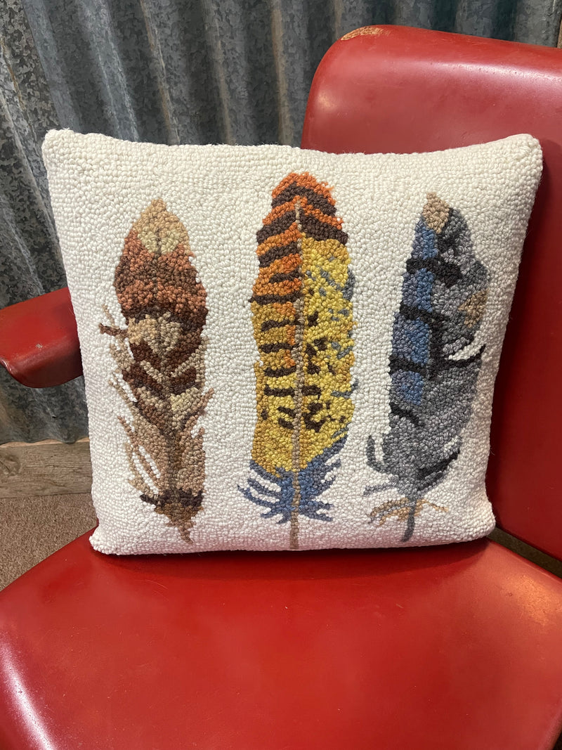 Feathers Hook Pillow