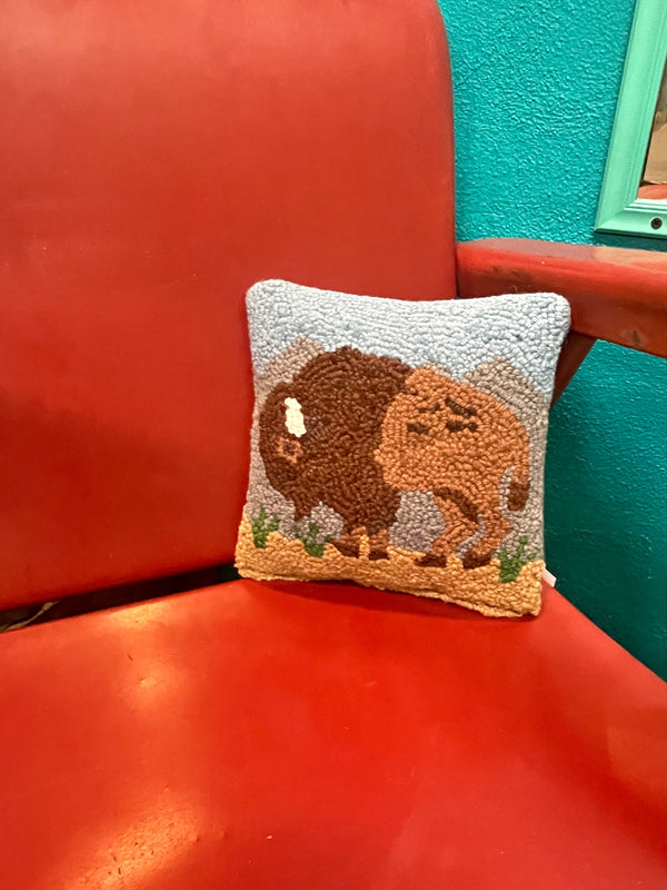 Buffalo Hook Pillow