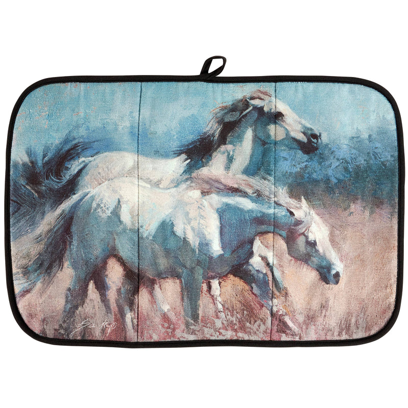 Wild Horses Drying Mat
