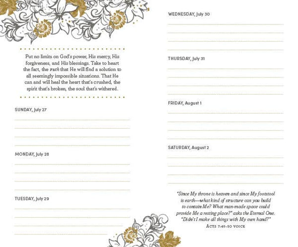 2026 Planner A Mustard Seed Faith