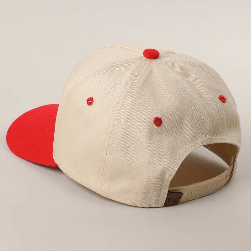Psalm 46-5 Ribbon Embroidered Trucker Hat: BROWN / One Size