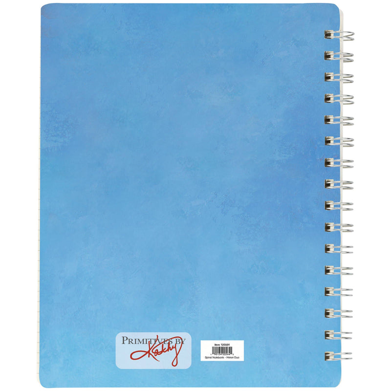 Horse Duo Spiral Notebook