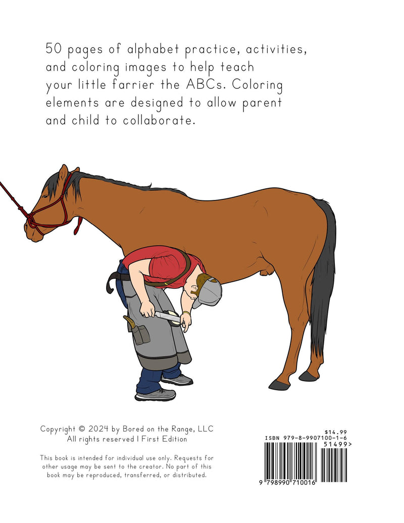 Farrier Pre-K & Kindergarten ABC Workbook