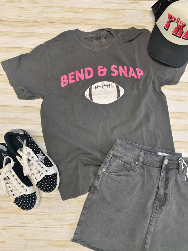 Bend & Snap football tee