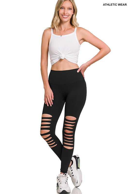 Laser Cut Leggings