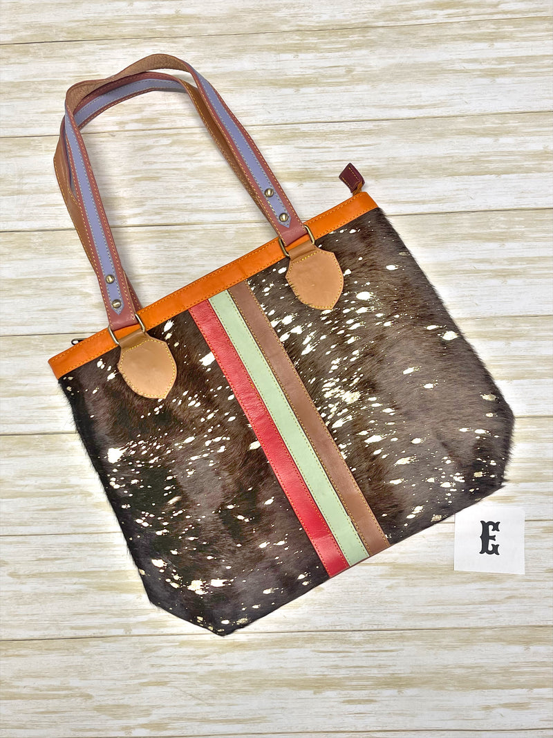 Harmony Leather & Hair on Hide Tote Bag