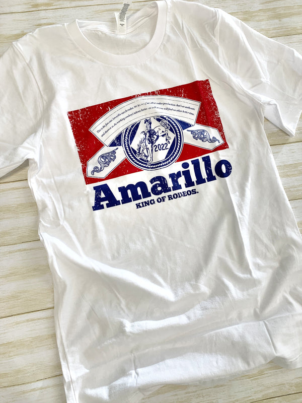 Amarillo 2022 Ranch Rodeo unisex short sleeve t-shirt
